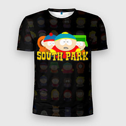 Футболка спортивная мужская Друзья южного парка, цвет: 3D-принт