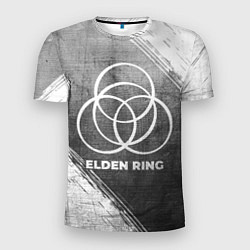 Футболка спортивная мужская Elden Ring - grey gradient, цвет: 3D-принт