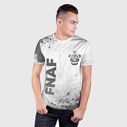 Футболка спортивная мужская FNAF - white gradient вертикально, цвет: 3D-принт — фото 2
