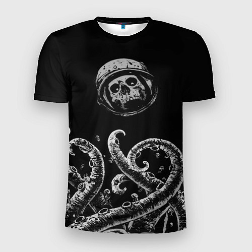 Мужская спорт-футболка Космические щупальца / 3D-принт – фото 1