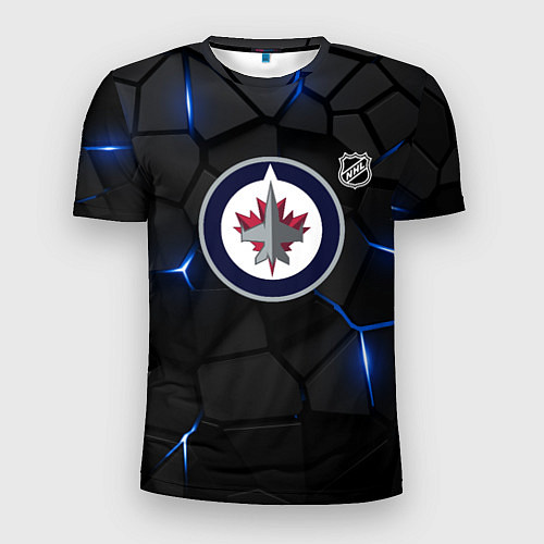 Мужская спорт-футболка Виннипег Джетс - НХЛ хоккей / 3D-принт – фото 1