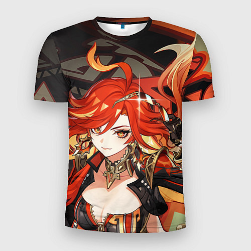 Мужская спорт-футболка Mavuika Genshin Impact / 3D-принт – фото 1
