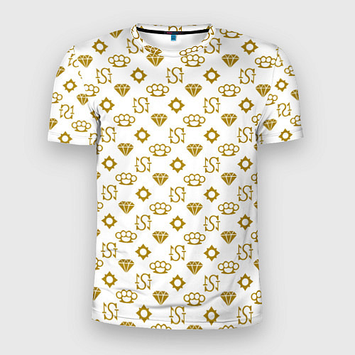 Мужская спорт-футболка Узор как у девушки из Gta 6 / 3D-принт – фото 1