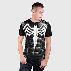 Футболка спортивная мужская Веном костюм, цвет: 3D-принт — фото 2
