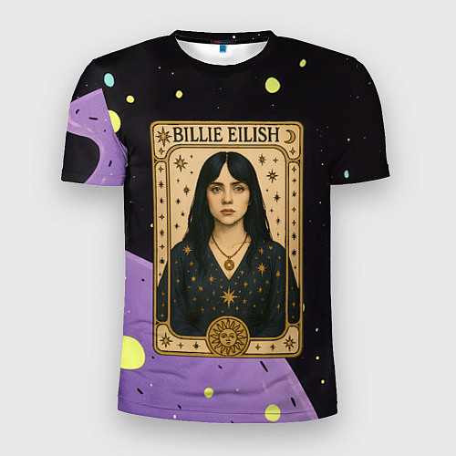 Мужская спорт-футболка Билли Айлиш в стиле Таро / 3D-принт – фото 1