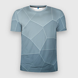 Мужская спорт-футболка Текстура из неровных плит