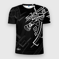 Мужская спорт-футболка Бокс - узор победы