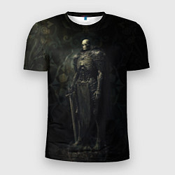 Мужская спорт-футболка Командир скелетов
