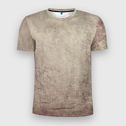 Мужская спорт-футболка Абстракция - grey pink wall
