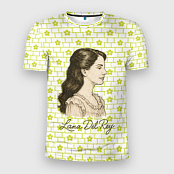 Футболка спортивная мужская Lana Del Rey в ретро стиле, цвет: 3D-принт