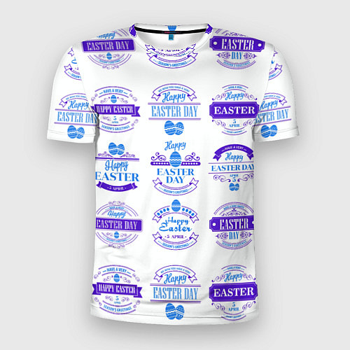 Мужская спорт-футболка Easter holidays / 3D-принт – фото 1