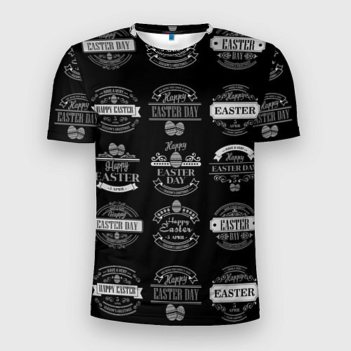Мужская спорт-футболка Easter holidays / 3D-принт – фото 1
