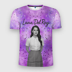 Футболка спортивная мужская Lana Del Rey в черно-белом, цвет: 3D-принт