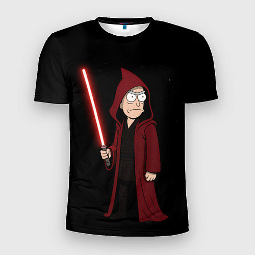 Мужская спорт-футболка Рик - тёмная сторона силы / 3D-принт – фото 1
