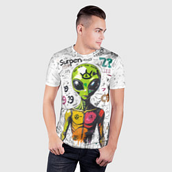 Футболка спортивная мужская Вы не одиноки, цвет: 3D-принт — фото 2