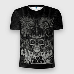 Мужская спорт-футболка Black Sabbath death skull