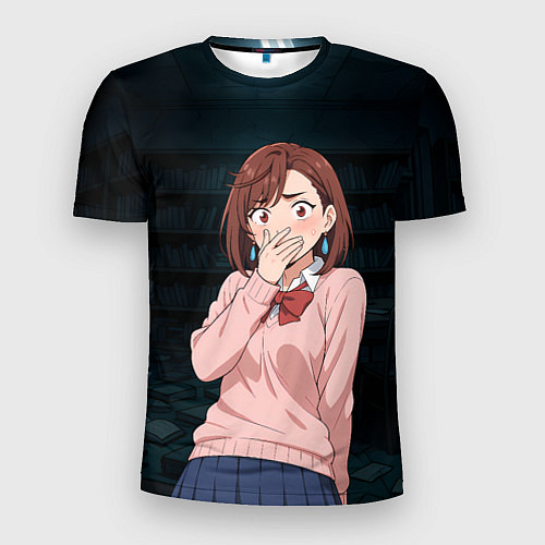 Мужская спорт-футболка Испуганная Сиратори Айра / 3D-принт – фото 1