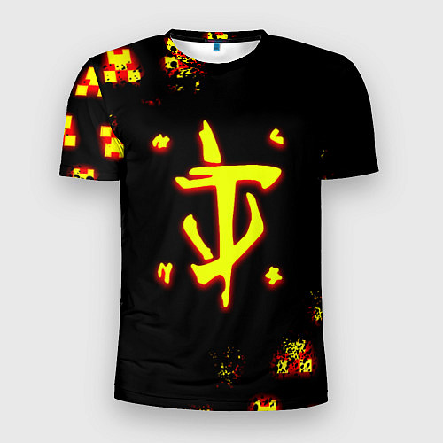 Мужская спорт-футболка Doom x minecraft / 3D-принт – фото 1