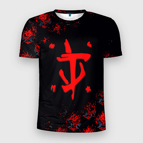 Мужская спорт-футболка Doom cyberpunk / 3D-принт – фото 1