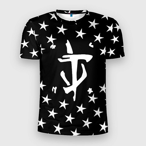 Мужская спорт-футболка Doom star / 3D-принт – фото 1
