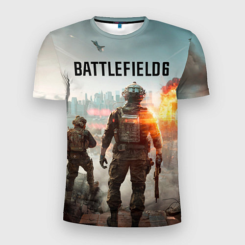 Мужская спорт-футболка Солдаты из Battlefield 6 / 3D-принт – фото 1