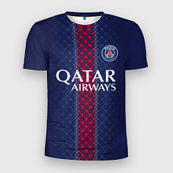 Футболка спортивная мужская ПСЖ домашняя форма 25 26, цвет: 3D-принт