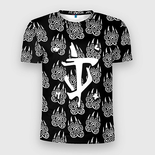 Мужская спорт-футболка Doom хищник леса / 3D-принт – фото 1