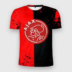 Мужская спорт-футболка Ajax текстура