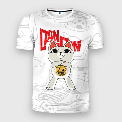 Мужская спорт-футболка Dandadan - манеки неко / 3D-принт – фото 1