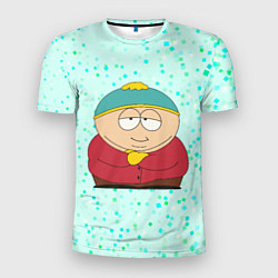 Футболка спортивная мужская Эрик Картман довольный, цвет: 3D-принт