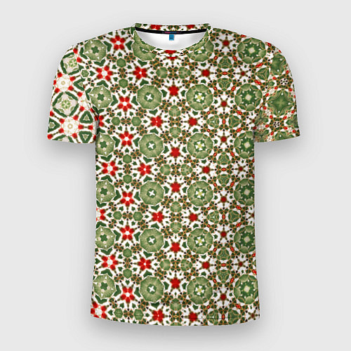 Мужская спорт-футболка Геометрическая метаморфоза / 3D-принт – фото 1