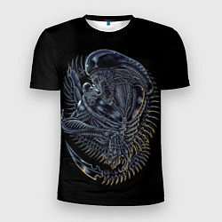 Футболка спортивная мужская Чужой иллюстрация, цвет: 3D-принт
