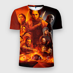 Мужская спорт-футболка Главные герои Dune part two
