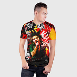 Футболка спортивная мужская Король и Шут - Я верю в чудо, цвет: 3D-принт — фото 2