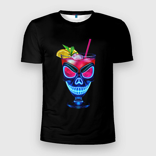 Мужская спорт-футболка Cocktail / 3D-принт – фото 1