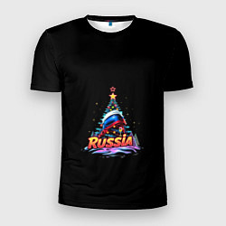 Мужская спорт-футболка Ёлка компания