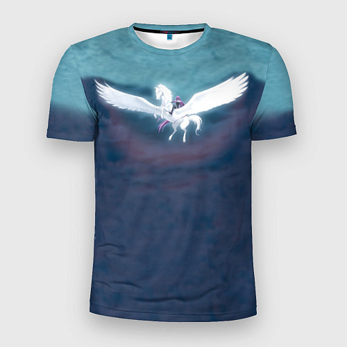 Мужская спорт-футболка Райдер верхом на Пегасе Fate / 3D-принт – фото 1
