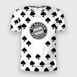 Футболка спортивная мужская Bayern Mnchen пики, цвет: 3D-принт