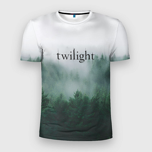 Мужская спорт-футболка Twilight forest / 3D-принт – фото 1