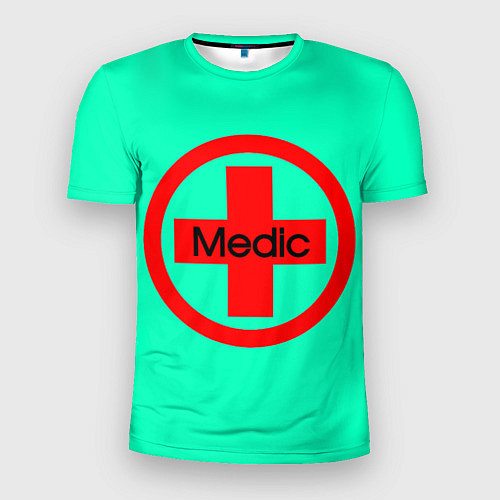 Мужская спорт-футболка Medic / 3D-принт – фото 1