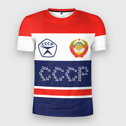 Мужская спорт-футболка Символика и знаки СССР / 3D-принт – фото 1