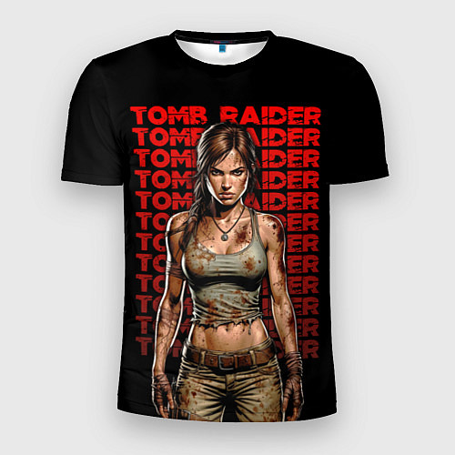 Мужская спорт-футболка Lara Croft - расхитительница гробниц / 3D-принт – фото 1