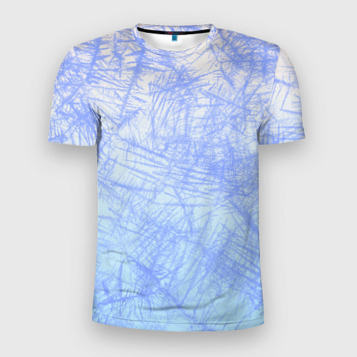 Мужская спорт-футболка В инее / 3D-принт – фото 1