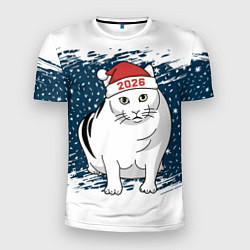 Мужская спорт-футболка Кот Бендер - 2026