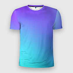 Футболка спортивная мужская Color multi-colored gradient, цвет: 3D-принт
