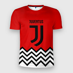 Мужская спорт-футболка Ювентус полосы спорт