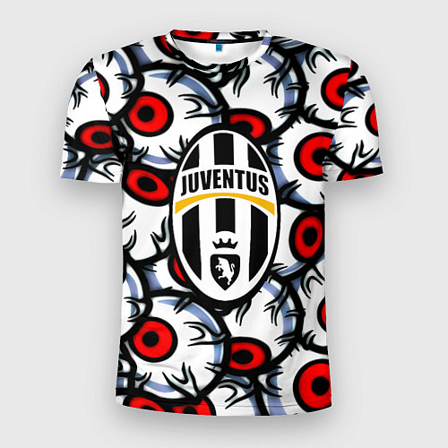 Мужская спорт-футболка Ювентус глаза / 3D-принт – фото 1
