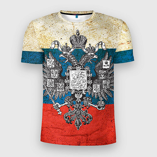 Мужская спорт-футболка Герб имперской России / 3D-принт – фото 1