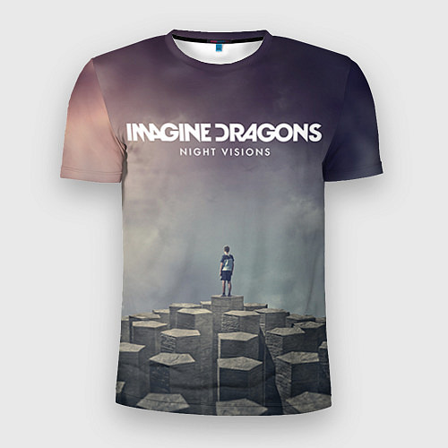Мужская спорт-футболка Imagine Dragons: Night Visions / 3D-принт – фото 1