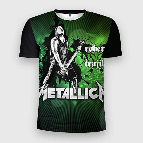Мужская спорт-футболка Metallica: Robert Trujillo / 3D-принт – фото 1